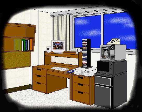 An imagemap of my room